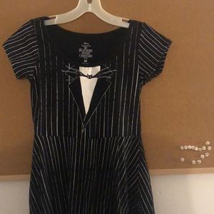 Nightmare before Christmas a line T-shirt dress